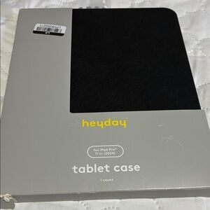 Heyday Black Tablet Case for iPad Pro 11-inch (2024)
